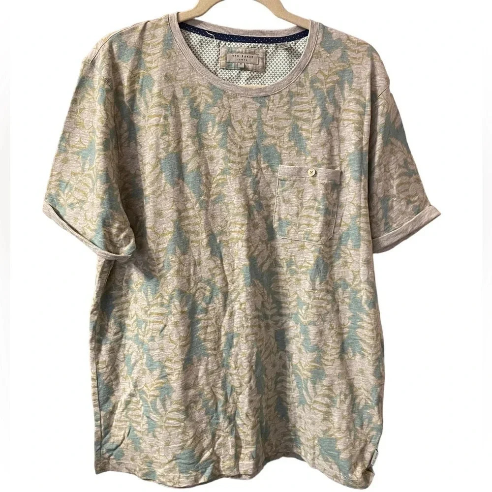 TED BAKER MENS TROPICAL TEE